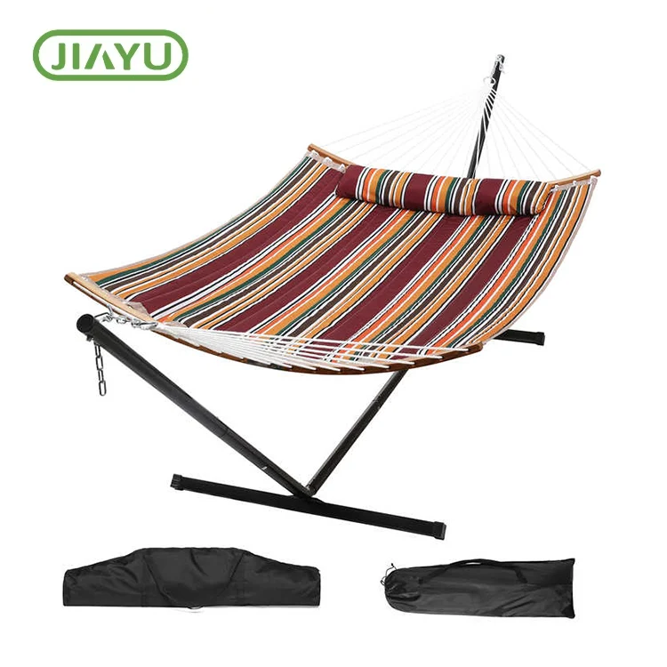 Bærbar nylon camping hengekøye