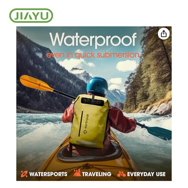 Vanntett tørr ryggsekk duffelpose
